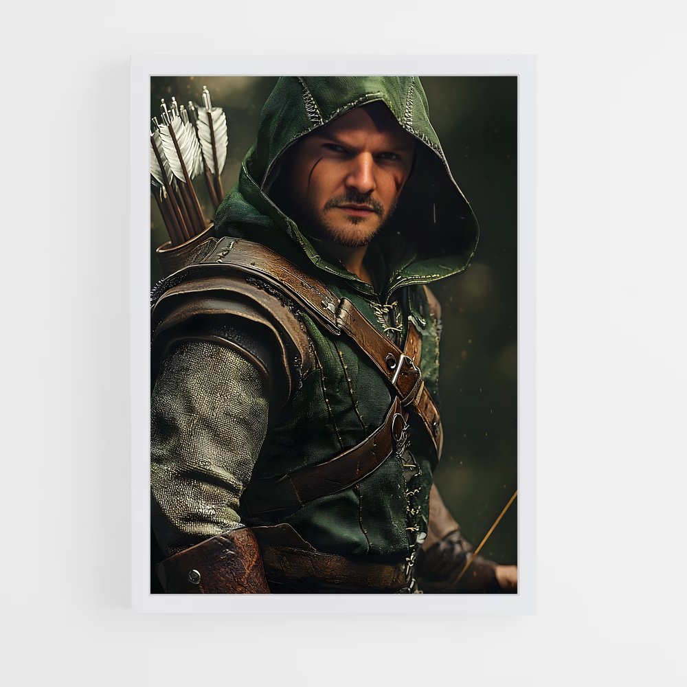 Poster Le Tireur Légendaire – affiche Tir à l’arc (vue 3)